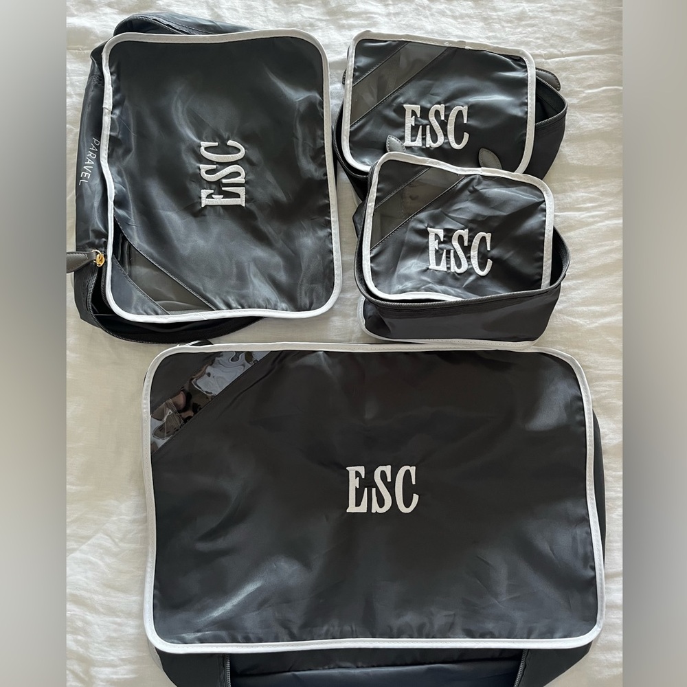Paravel packing cube quad ESC monogram